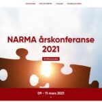 NARMA årskonferanse 2021 lobby øvre del konferanseplattform